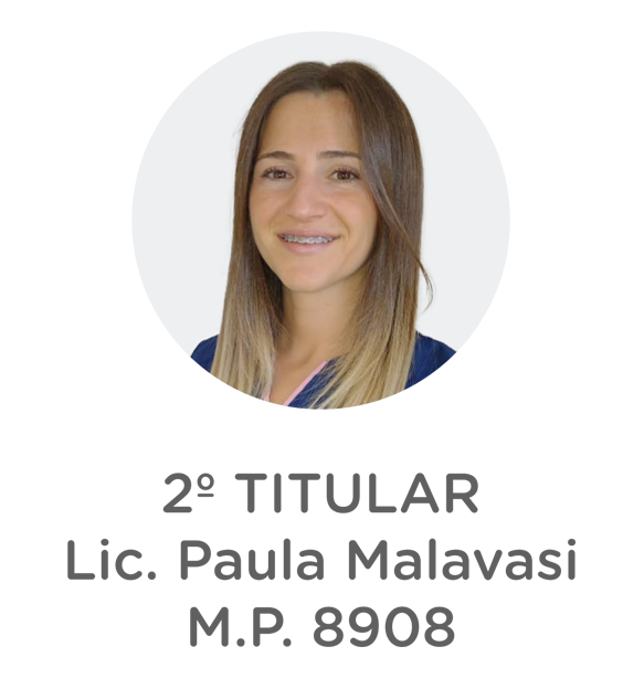 2º Titular - Lic. Paula Malavasi